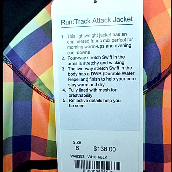 LULULEMON SEAWHEEZE TRACK ATTACK Jacket & Matching Shorts Set - Picture 4 of 10